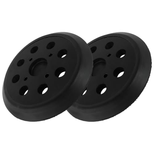 2 Pack 5" 8 Hole Hook & Loop Replacement Sander Pads Compatible with Skil SR211601 5" Random Orbital Sander