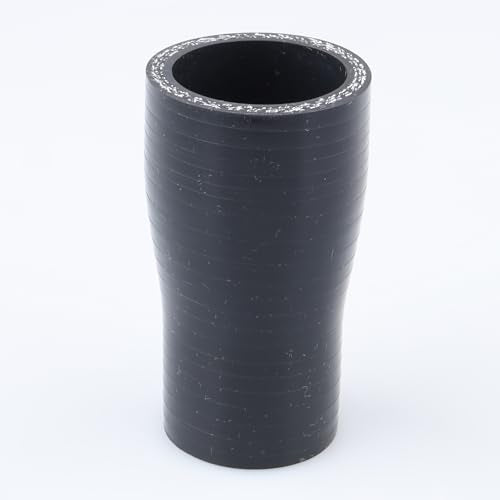 AC PERFORMANCE ID 1.25" to 1" Straight Silicone Hose Reducer Black - color: Black, size: ID 1.25" to 1" (32mm to 25mm)