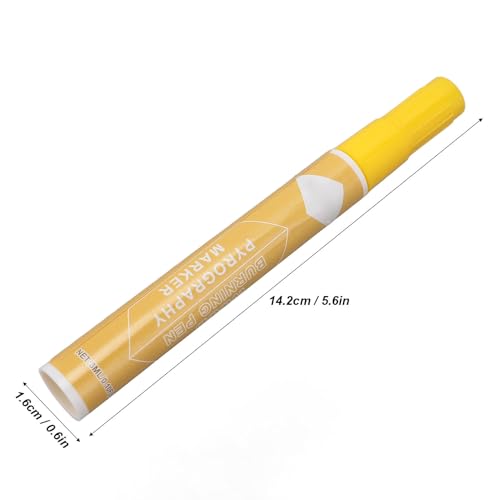 Semme 3Pcs Pyrography Wood Burning Pen Set with Thermal Effects for Beginners Artists Projects Scorching Craft Tool