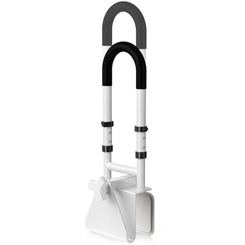Adjustable Bathtub Handle Grab Bar, Bathtub Safety Rail & Shower Grab Bars