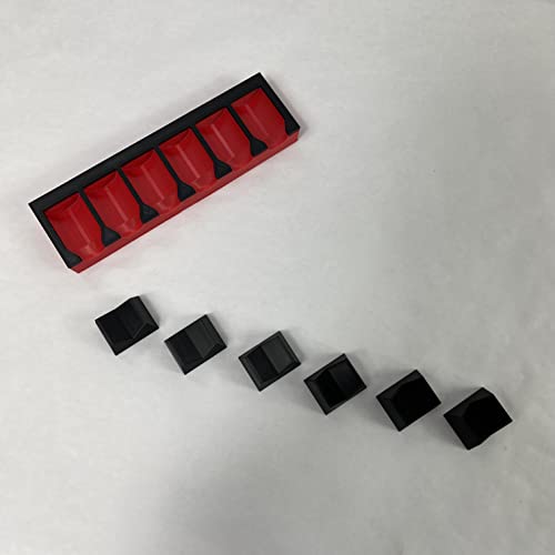 MagAttach Socket Extension Organizers (1/2", Red/Black) - color: Red/Black, size: 1/2"
