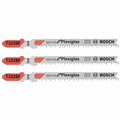 Bosch T102BF 3 pc. 3-5/8 in. 13 TPI Clean for Plexiglas T-Shank Jig Saw Blades