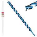 1" x 24" Wood Auger Drill Bit – 3-Flute Extra Long Auger Drill Bit for Wood, High Carbon Steel 3/8" Shank with Protective Storage Tube - size: 1" x 24"