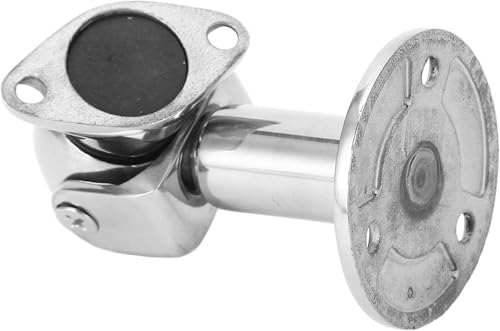 Rotating Magnetic Door Stopper Adjustable Self Aligning 316 Steel - color: #2