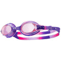 TYR Kids' Swimple Goggles - Colorful Swim Goggles for Beginners - color: Pink/Purple