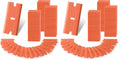 WORKPRO 400 Pack Plastic Razor Blades, Double Edge Scraper Refills - size: 1.5" x 0.7" (Pack of 2)