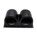 BDZMC Universal 2" 52mm Single Hole Gauge Dashboard Pod (Two Hole) - size: Two Hole