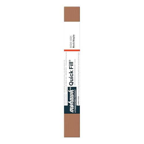 Mohawk Quick Fill Putty Burn-in Stick Wood Filler, Rock Maple M320-0021, 1 Count - color: Rock Maple