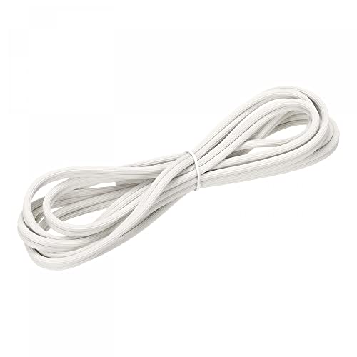 uxcell Screen Spline, 5M/16.4Ft Silicone Sealing Strip 4.5mm OD White - size: 4.5mm x 5M