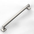 Amerdeco 10 Pack Brushed Satin Nickel Cabinet Pulls 7.5 Inch(192mm) Hole Center Cabinet Hardware Kitchen Cabinet Handles for Bathroom Drawer Pulls Dresser Pulls ZH0010 - color: Brushed Satin Nickel, size: 7.5"/192MM Hole Center