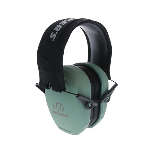 Walker's unisex-adult Walker's Earmuffs - color: Slim Passive - Sage Green W/ Fde Logo, size: One Size