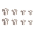 Dowel Center Set 8PC Woodworking Tenon Transfer Plugs 1/4-1/2"