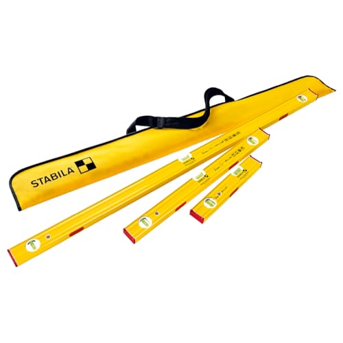STABILA PRO SET 80 ASM Level Set, 48, 24 and 12 Inch, Cat. No. 29940