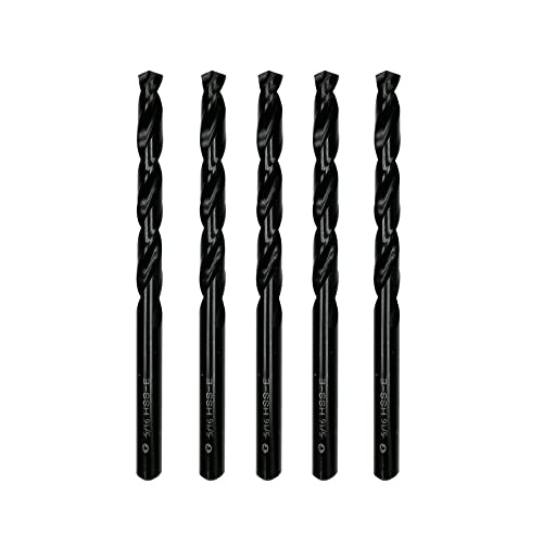 5/16inch HSS M35 Cobalt Twist Drill Bits for Metal - size: 5/16inch (5pcs)