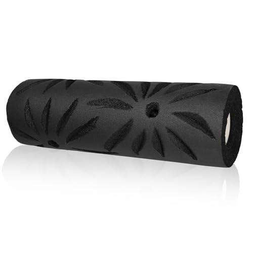 Poinsettia Style Pattern Drywall Texture Roller, 9-inch