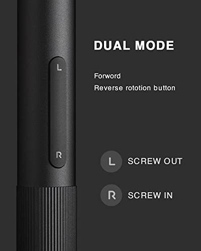 XIAOMI Electric Precision Screwdriver, All-Metal Gearbox, Powerful Magnetic Motor, Rechargeable Lithium Battery, S2 Steel Screwdriving Bits, Type-C Charging, Aluminium Alloy Case, Grey