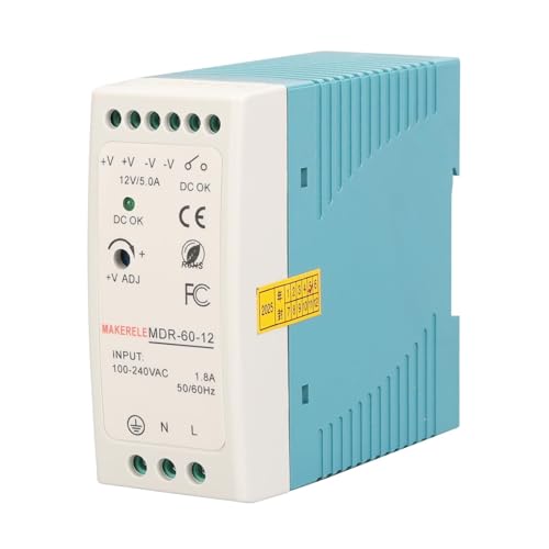 MAKERELE MDR 12V DIN Rail Power Supply 60W - style: 60W-12V