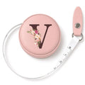 Maicican Retractable Tape Measure, Pink Leather Sewing Measuring Tape, V - color: Tape Measure-Pink V