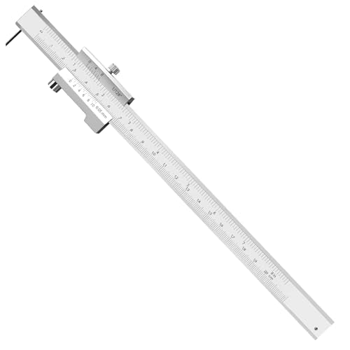 8 inch Stainless Steel Metal Scriber Caliper with 2 Carbide Scriber/Needle