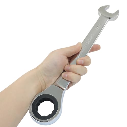 1-1/8 Inch Ratchet Combination Wrench, Imperial SAE 72-Tooth - size: 1-1/8 Inch