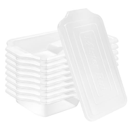 Mister Rui 4 Inch Paint Tray Liners 8-Pack with Lid - size: 4 Inch, 8 Pack