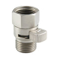 APLusee Shower Head Flow Restrictor for Bathroom Shower, Brushed Nickel - color: Brushed Nickel