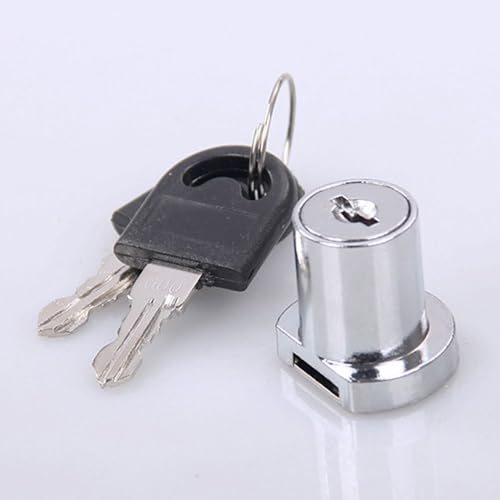 Sliding Glass Durable 328 Window Lock Showcase Cabinet for 2mm-6mm with Key(All Open)