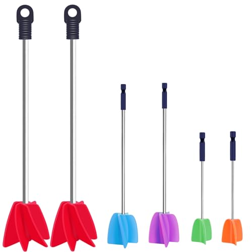 3 Sizes/6 Pack Paint Mixer,11.8 Inch, 1 Gallon Paint Mixer for Drill, Resin Mixer, Epoxy Mixer, Paint Stirrer for Drill, Drill Mixer Attachment, Epoxy Resin Mixer, Drill Paint Mixer