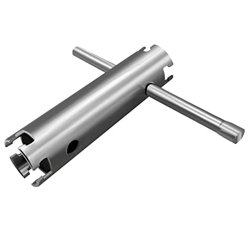 HAUTMEC Long-reach Basket Strainer Wrench, Double Working End Sink Strainer Wrench HT0219-SW - color: Long Strainer Wrench