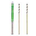 3/8" x 12" Extra Long Drill Bit (2 Pack), Aircraft Extension Drill Bits M2 High Speed Steel for Wood, Soft Metal, Plastic - size: 3/8 in