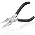 Bail Making Pliers, 6 in 1 Round Nose Pliers for Making Jump Rings, Wire Wrapping, Jewelry Making, Loop Making, Forming Bends - style: Bail Making Pliers