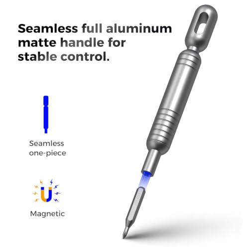 LIFEGOO 55-in-1 Precision Screwdriver Set Mini Magnetic Repair Tool Kit - color: Blue