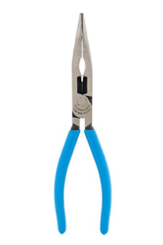 Channellock Bent Long Nose Plier Channel Lock 388 - Precision E Series, High Carbon Steel - 7.5-Inch - size: 7.5 Inch Bent Long Nose