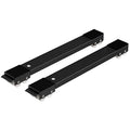 Ronlap Furniture Washing Machine Dolly Extendable Appliance Rollers, Black - color: Black