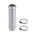AC PERFORMANCE 3/4" (19mm) OD Aluminum Alloy Hose Joiner Silicone Pipe Connector Bead, 4" Length with 304 SS Clamps - size: 3/4" (19mm)