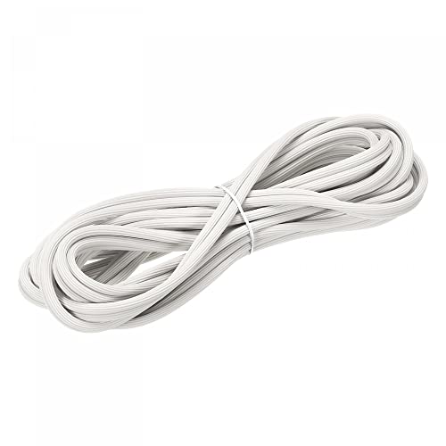uxcell Screen Spline, 10M/32.81Ft Silicone Sealing Strip 6mm OD White - size: 6mm x 10M