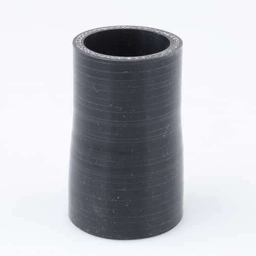 AC PERFORMANCE ID 1-9/16" to 1-3/8" Straight Silicone Hose Reducer Black - color: Black, size: ID 1-9/16" to 1-3/8" (40mm to 35mm)