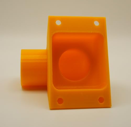 Vacuum Adapter Compatible With Vevor Pocket Hole Jig, 1.25 Inch Hose Connection, Dust Collection System with Hardware