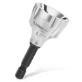 PLATINUMEDGE Deburring External Chamfer Tool with 3 Tungsten Carbide Blades,Quick Release 1/4" Hex Shank, Fits 1/8"-3/4" (3-19mm) – Repair Damaged Bolts, Screws, Threaded Rods & Pipe - size: 3 cm x 11 cm x 3 cm