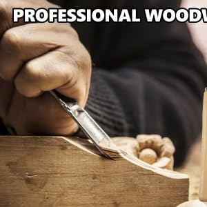 8Pcs Wood Lathe Chisel Sets, HSS Wooden Turning Chisels Kit Sculpting Chisel Woodworking Chisels Lathe Woodturning Tools Wood Carving Tools Set for Wooden Turning Hardwood