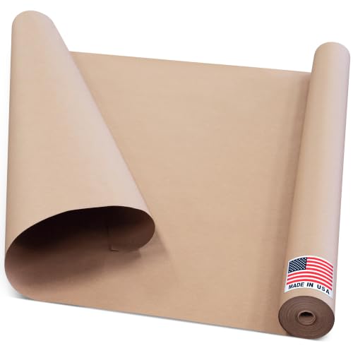 Floor Protection Natural Brown Rosin Paper 48" x 166 ft - style: 664 sq ft (48" x 166' Roll)