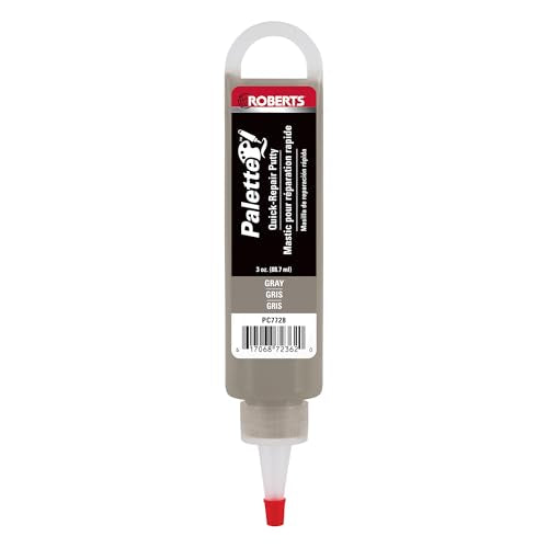 ROBERTS Palette Quick-Repair Putty for Wood, Laminate & Vinyl - Gray - color: Grey