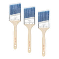 Bates 3-Inch Angle Paint Brushes (36 Pack) - Treated Wood Handle, Perfect for Walls & Furniture - color: Wood Handle Angle, size: 36 Pack, 3"