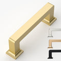 9BUILD 10 Pack 3 Inch Brushed Gold Cabinet Pulls,Kitchen Hardware - color: Brushed Gold, size: 3"/76MM Hole Center