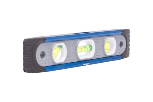 Swanson 9” Shock Resistant Aluminum Torpedo Level, Internal Magnets, TL009M - size: 9" (Pack of 1), style: Magnetic Shock-Resistant Torpedo Level