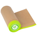 Tangibay Pre-Taped Masking Paper for Painting - 12 inch x 50 feet Tape and Drape Painters Paper, Paint Adhesive Protective Paper Roll for Covering Skirting, Frames, Cars and Auto Body (1 Roll) - size: 1 Roll: 12"