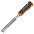 Buck Brothers 74715 3/4-Inch Comfort Grip Wood Chisel, Beveled Edge Wood Chisel for Carpentry and Woodworking - style: 3/4-Inch