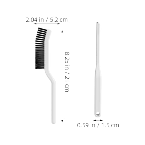 Amosfun 4-Pack Crevice Cleaning Brushes Window Track Cleaning Brush and Window Groove Cleaner for Kitchen Bathroom and Narrow Gaps 8.26 X 2.04 X 1.18 in - color: Multix2pcs, size: 21.00X5.20X1.50CMx2pcs