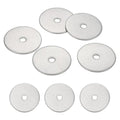 MECCANIXITY 5 Pcs M4 Stainless Steel Flat Washers Round Assortment Parts Spacers Assorted for Screws, Bolts, Plumbing, Automotive, Electrical 4.4mm ID 30mm OD 1.5mm Thick - size: M4, 4.4mm ID 30mm OD 1.5mm Thick