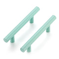 Ravinte Cabinet Handles,5" Length,3" Hole Center,Green,30 Pack - color: Green